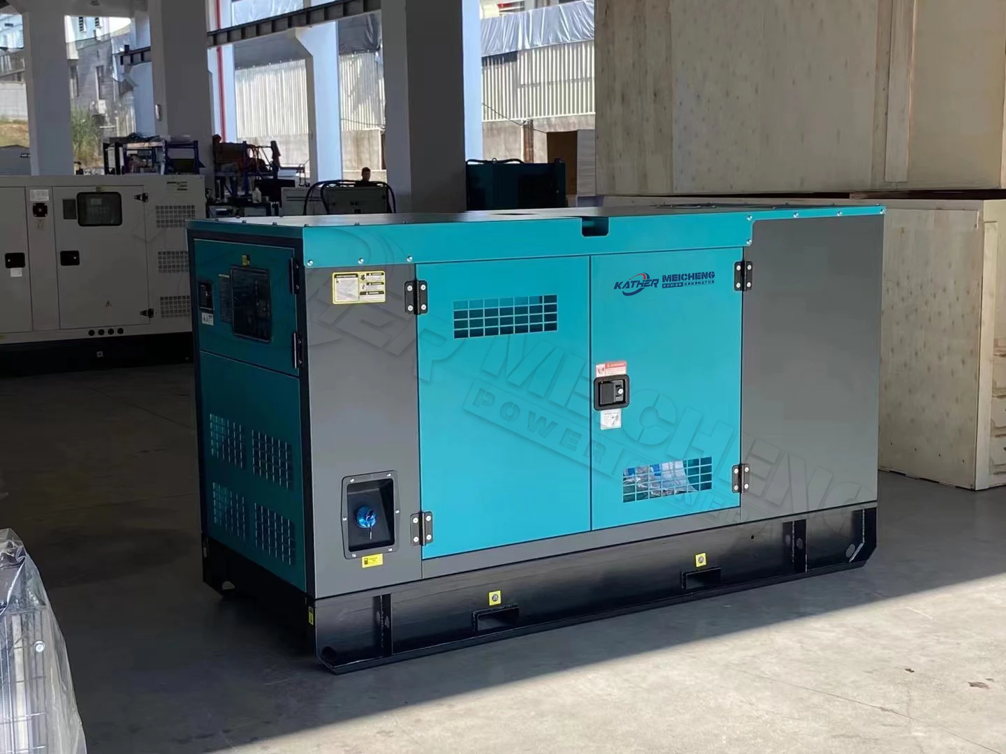 product industrial use multi cylinder diesel generating set 20kw 25kw 30kw 50kw 100kw 200kw 500kw 1000kw 1500kw super silent genset-5