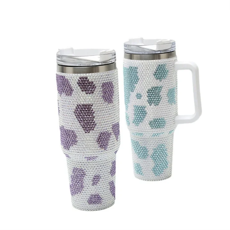 Bicchiere Termico 40oz Acciaio Inossidabile Con Manico - Regalo Per Fan Della Musica