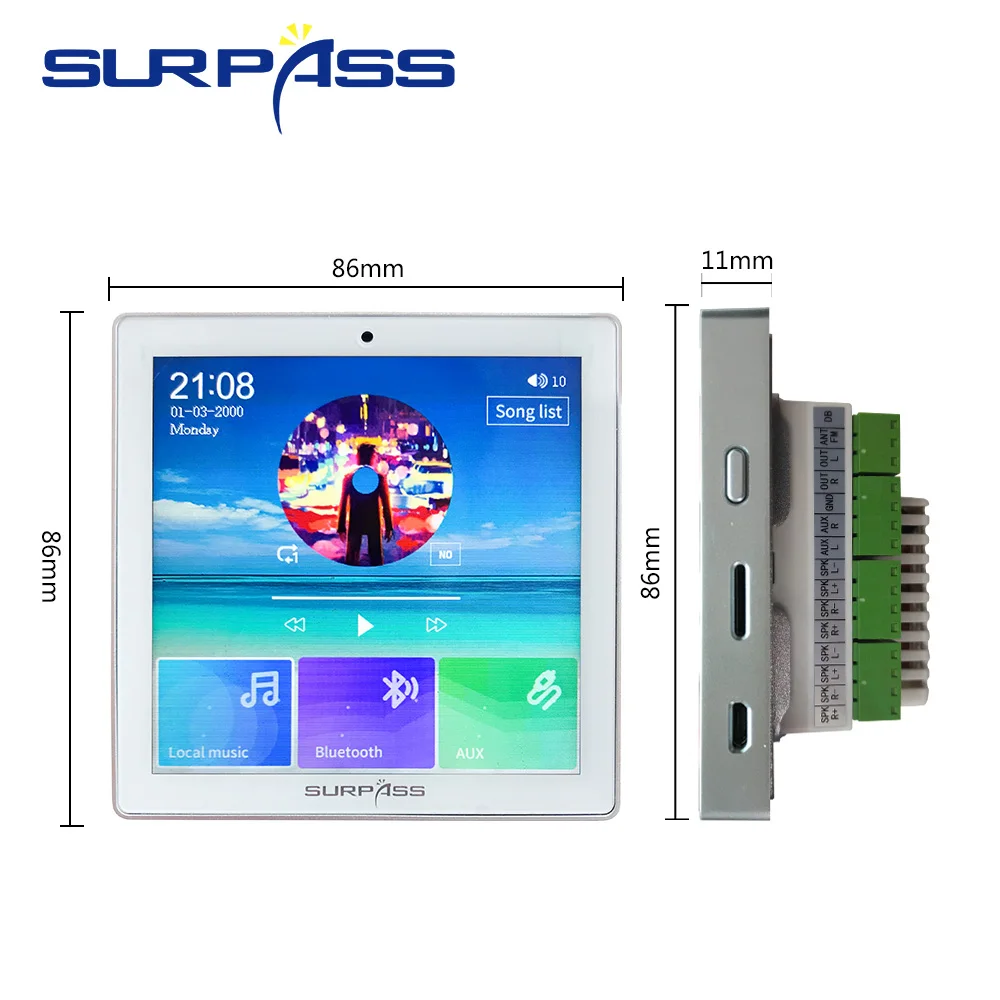 SURPASS Touch Screen Remote Control Smart Home Audio