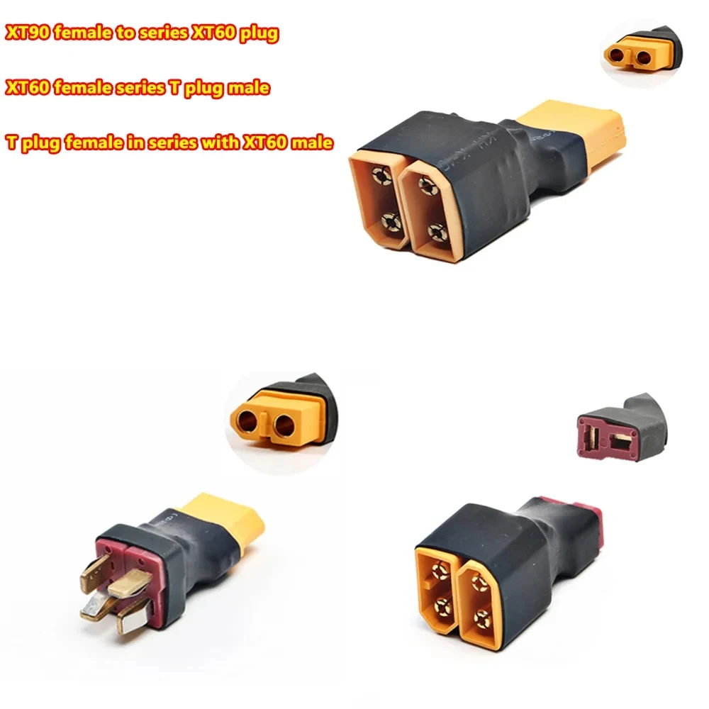 Xt60 Xt90 Xt Series Conversion Plug Batteries Connected In Series To ...
