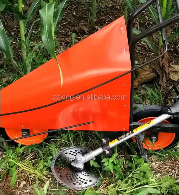 迷你稻田玉米收获机/小型干绿绿豆收获机/小型芝麻玉米收获机