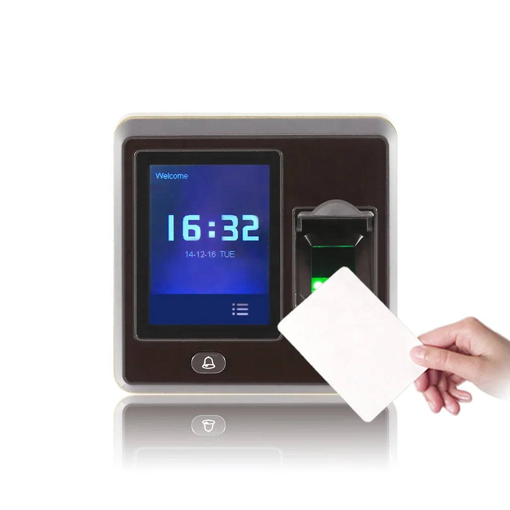 Small Size Touch Screen Biometric Fingerprint Access Control System with Alarm and Door Bell F04
