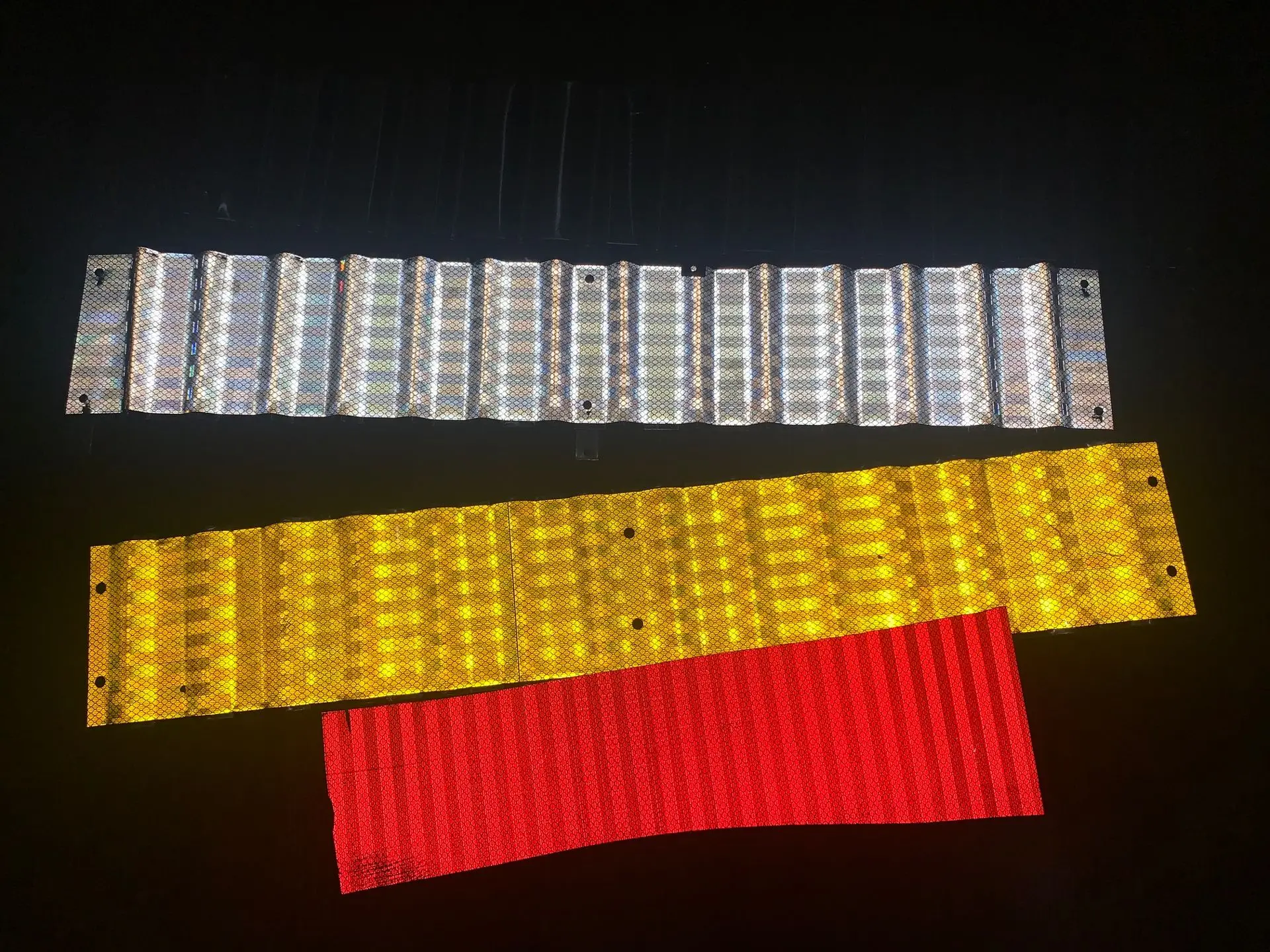 LDS Line Type Guardrail Road Traffic Delineator Reflector