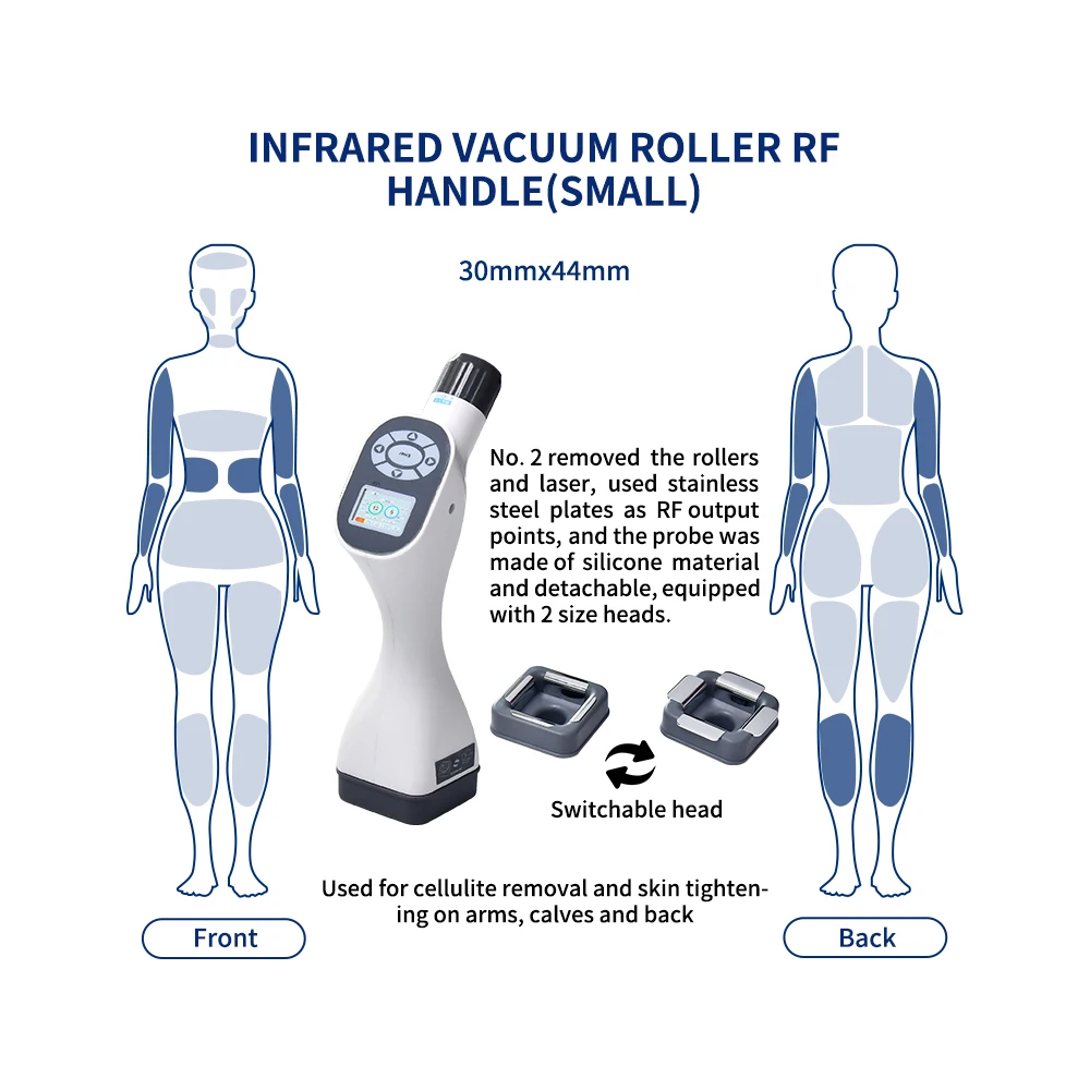 Vela Body Shape Infrared Rf Vacuum Cellulite Removal Vacuum Roller Rf Slimming Machine for Beauty Salon