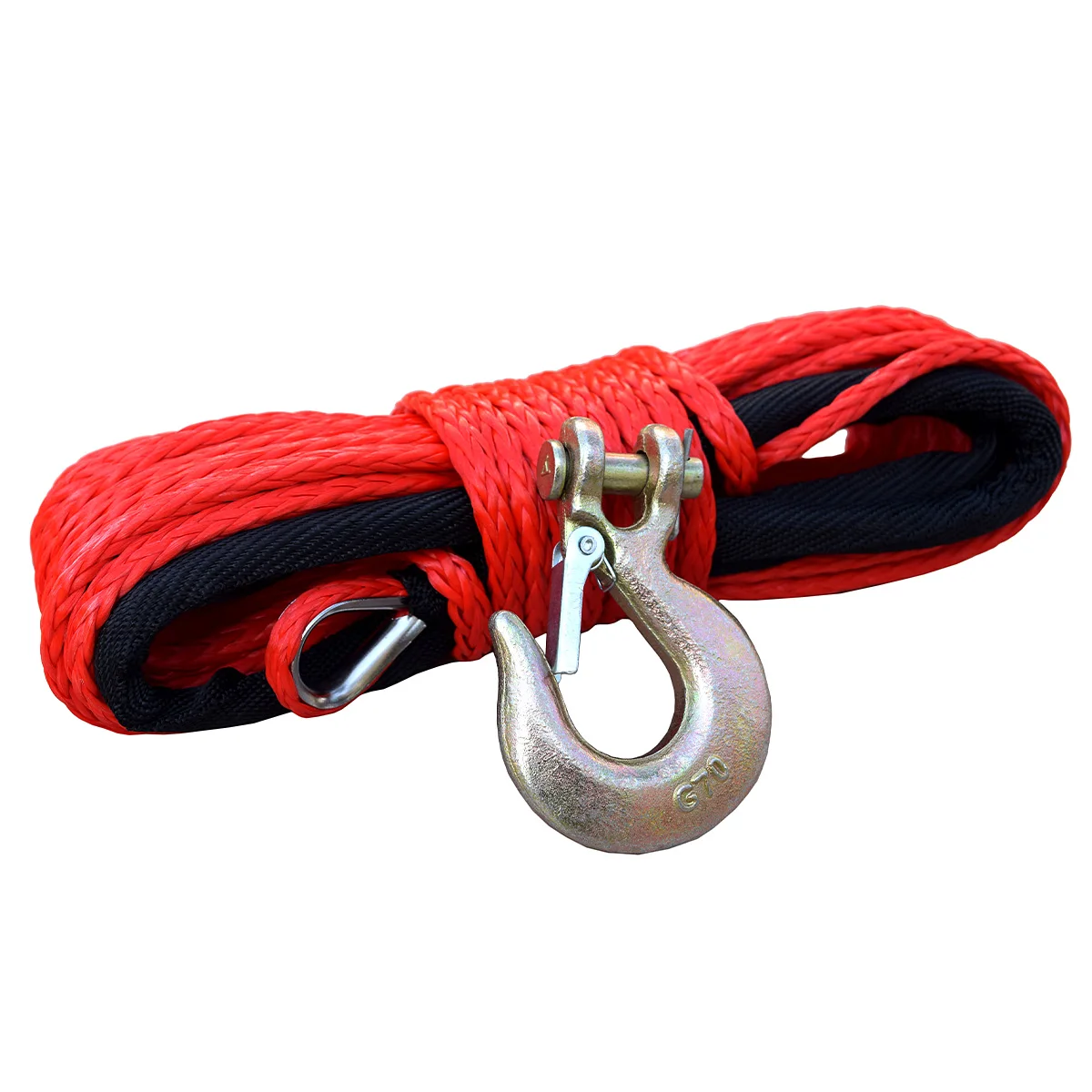 Corde de treuil Rescue UHMWPE 12 mm avec crochet