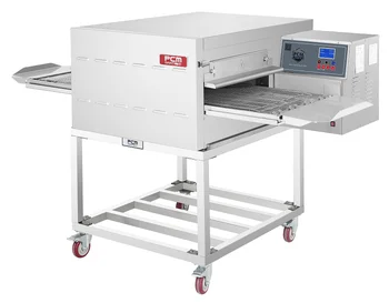 Industrial Commercial Electric Conveyor Belt Pizza Oven Used For Baking ...