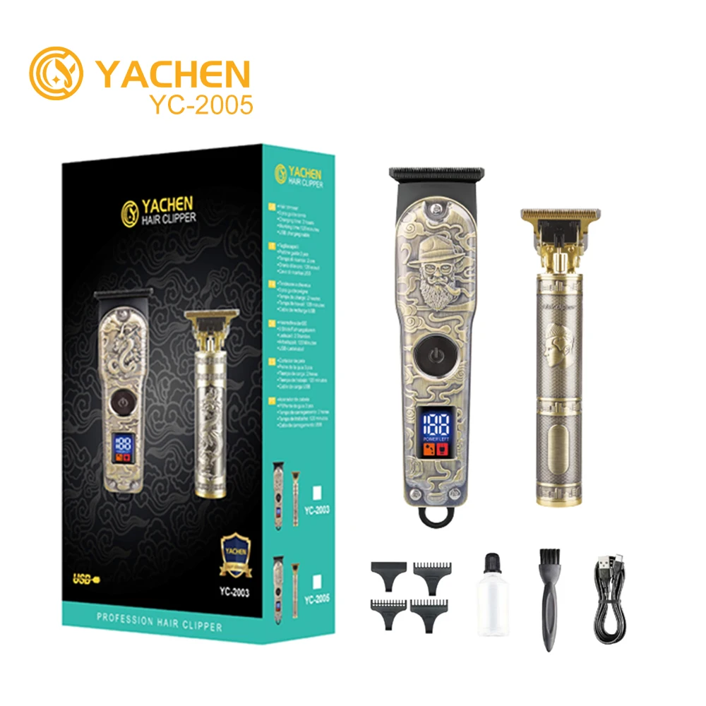 Yachen YC-2005 Cordless Electric Beard Trimmer for Men