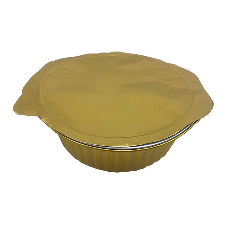 Disposable Rectangular Aluminum Foil Container with Lids Aluminum Take Out Container Food Box