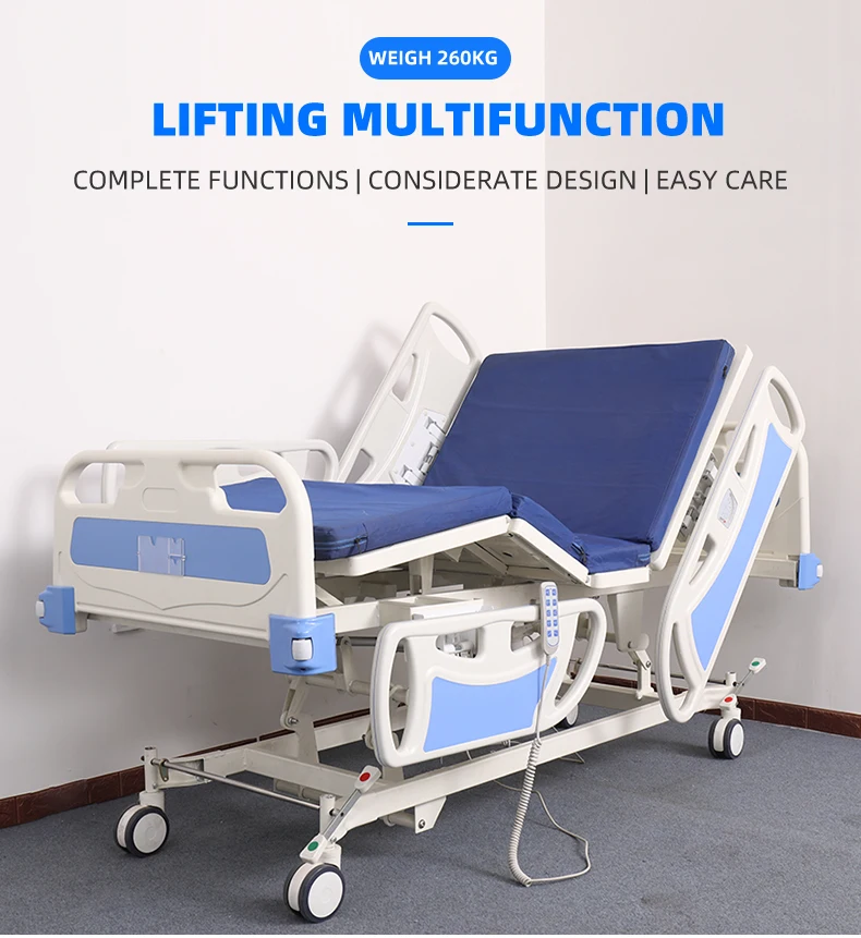 Queen Size Electric 5 Functions Hill Rom 405 Electric Hospital Bed for Sale