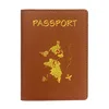 Funda para pasaporte-Marrón
