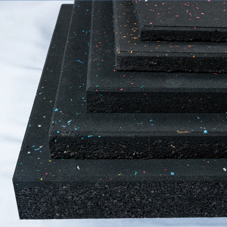 EPDM Rubber Mat Durable Fitness Gym Protective Flooring for High Durability