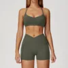 2043 Bra &amp; 2030 Shorts - Cedar Green