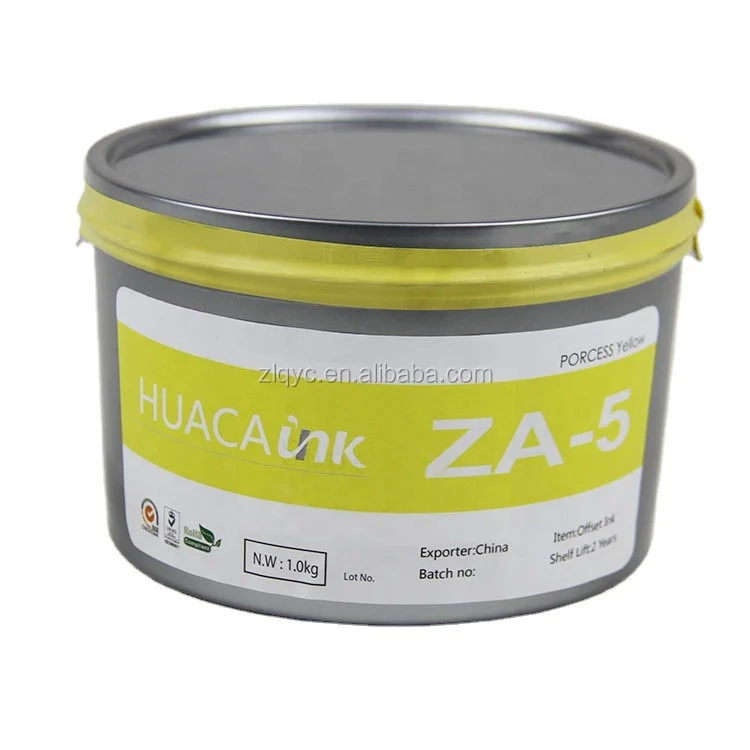 Цветные офсетные печатные чернила CMYK