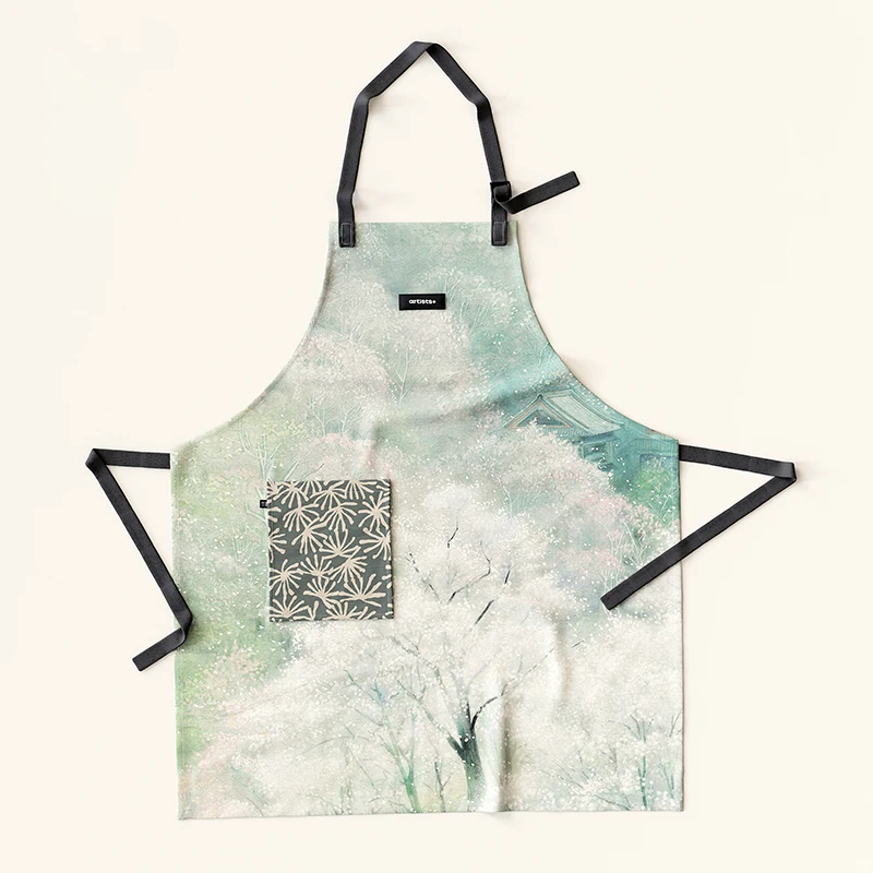 Professional Custom Digital Print Apron, Made From 100% Cotton or Hemp Material