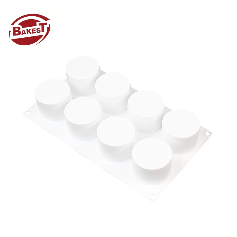Customizable Mousse Cake Baking Silicone Molds Various Cylindrical Kitchen Supplies for Decor Safe Welcome OEM/ODM OPP Bag