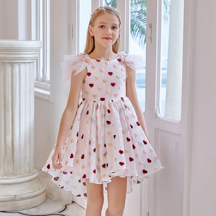 最新儿童服装设计的10岁女孩礼服派对 - buy latest children dress