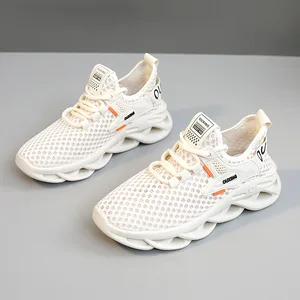 HY158 New Summer Height Increasing Casual Sneakers Light Weight Fashion Breathable Fabric Women Sports Running Shoes