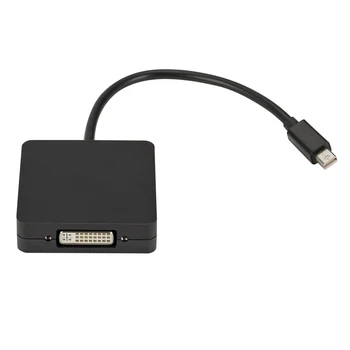 Mini DisplayPort 3 in 1 Thunderbolt DP to HDMI/DVI/VGA Display Port Cable Adapter for MacBook
