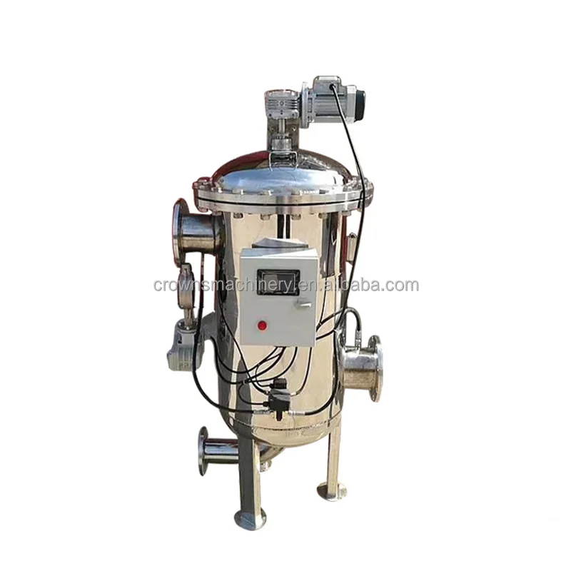 Industrial Automatic Cleaning Water Treatment Filter Machine Self Cleaning Filter