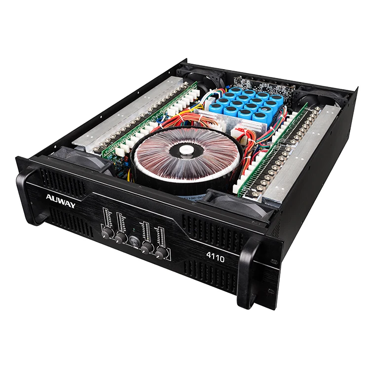41100 Power Amplifier Class H 3u 4 Channel Digital Stereo Power