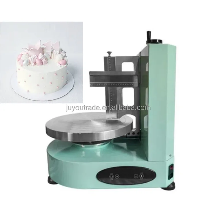 JUYOU Small Fully Automatic Birthday Cake Spreading Decorating Machine ...