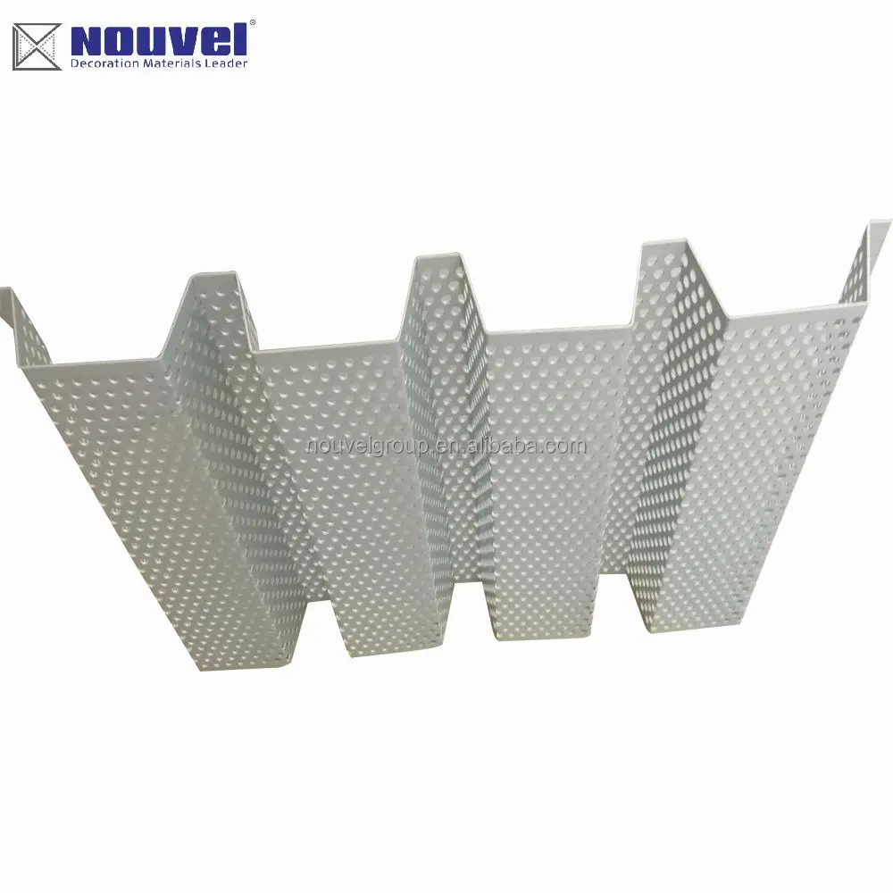 Exterior Wall Architectural Corrugated Metal Aluminum Facade