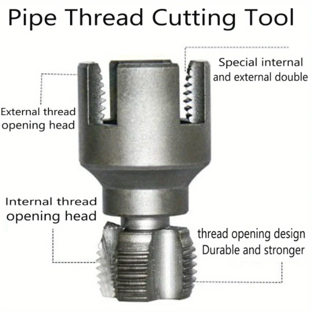 Industrial Grade PPR Thread Tapping Tool para Abertura Externa Interna Integrada OEM ODM personalizado para Tubo De Distribuição De Água