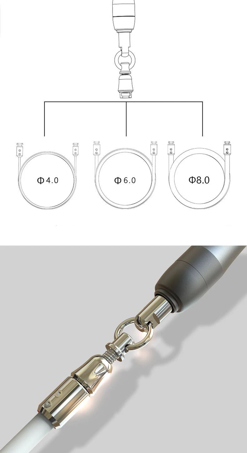 Custom Logo Wholesale Jump Ropes Fast Clip Interchangeable 1/4 1/2 1