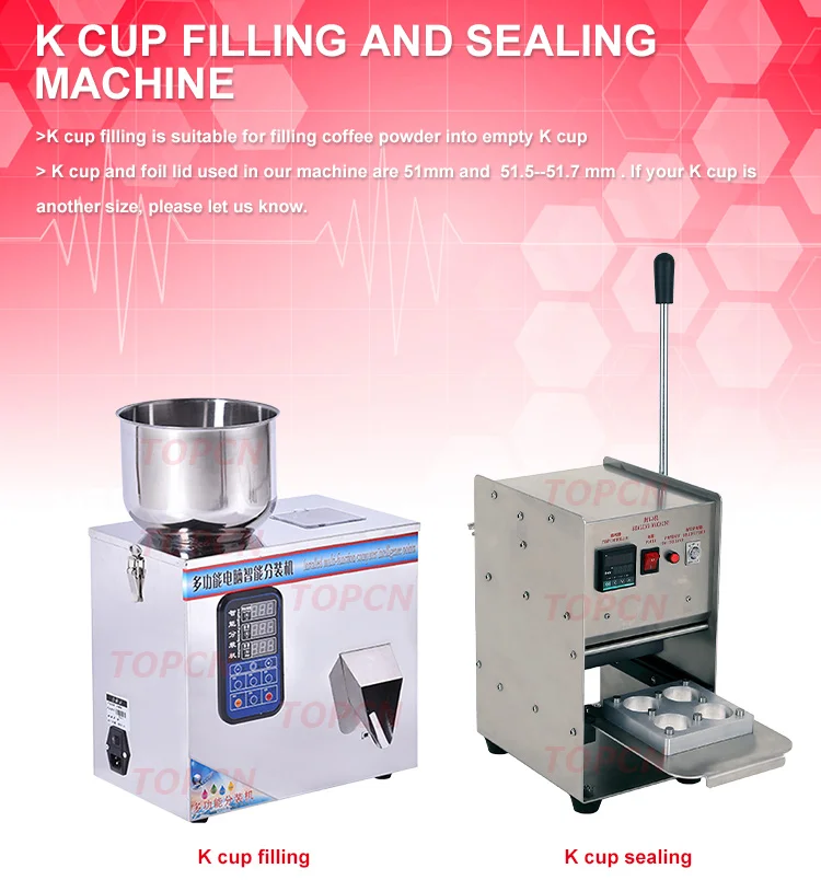 K Cup Filling Sealing Machine 
