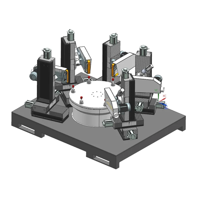 Rotary Table Polishing Machine - Efficient Metal Finishing