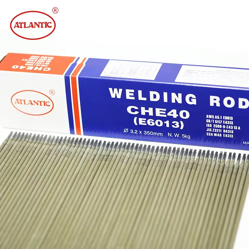 ATLANTIC Factory Welding Rod Price CHE425 BS EN ISO AWS Mild Steels Welding Rods Electrode E 6011 E6013