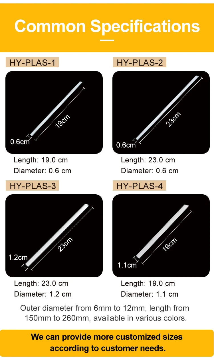 Eco Friendly Custom Clor 6 8 12Mm Disposable PLA Drinking Plastic Straws Iced Drink PLA Straw Individually Wrapped Biodegradable supplier