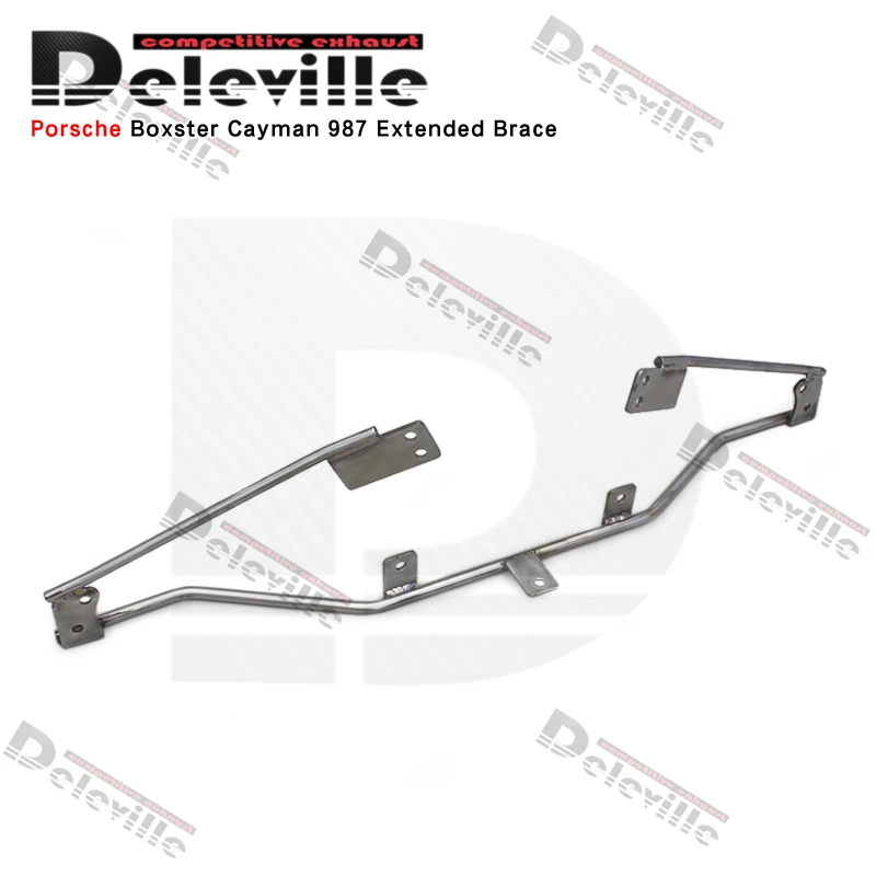 Performance Extended Brace For Porsche Boxster/cayman 987 Car Catback Exhaust System Stainless