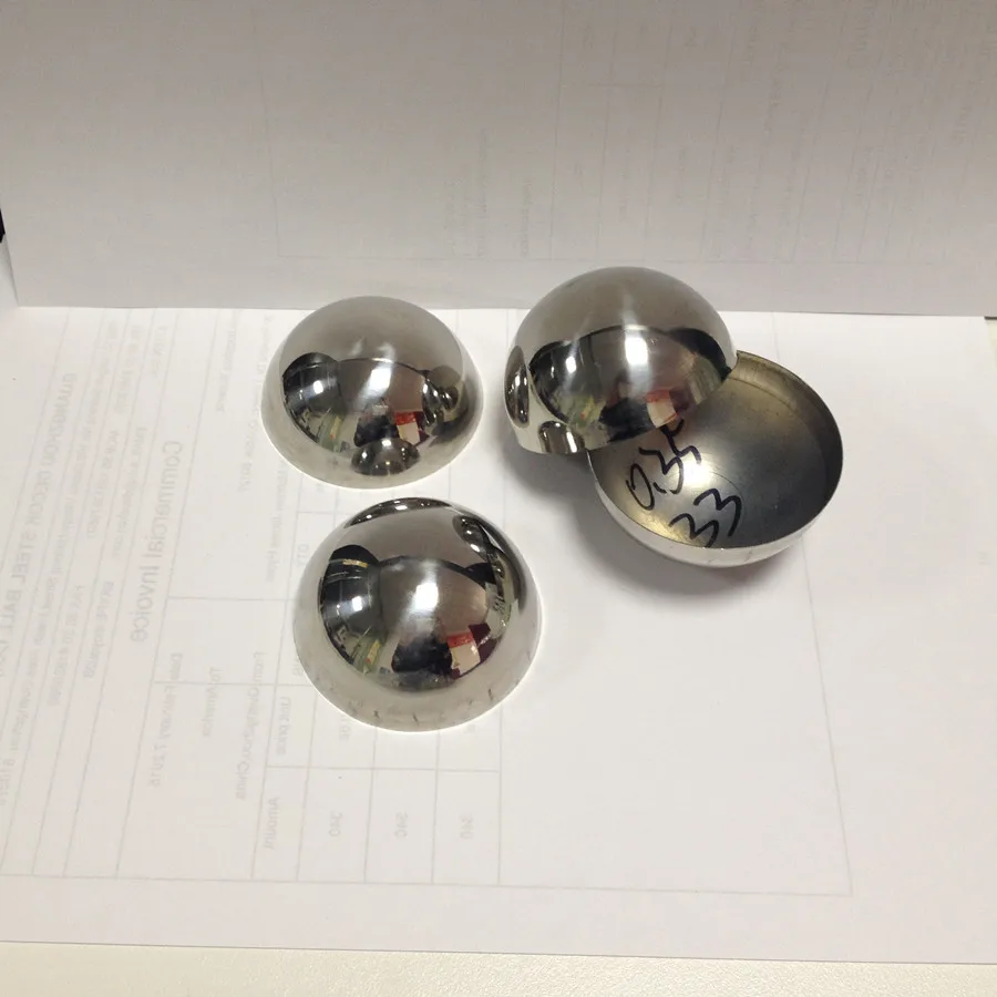 201/304/316 Stainless Steel Half Ball Hollow Hemisphere Steel Metal