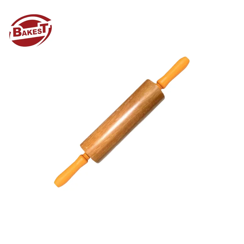 Wholesale Custom-made High Quality Eco-friendly Oak Rolling Pin for Home Kitchen Baking