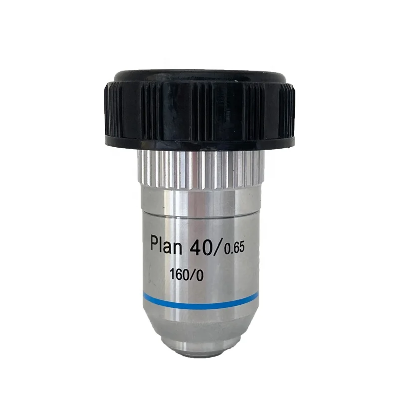 Lentes de microscopio acromático, objetivo para microscopio