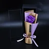 Nueva caja de regalo de PVC + caja individual grande morada de cinco capas.