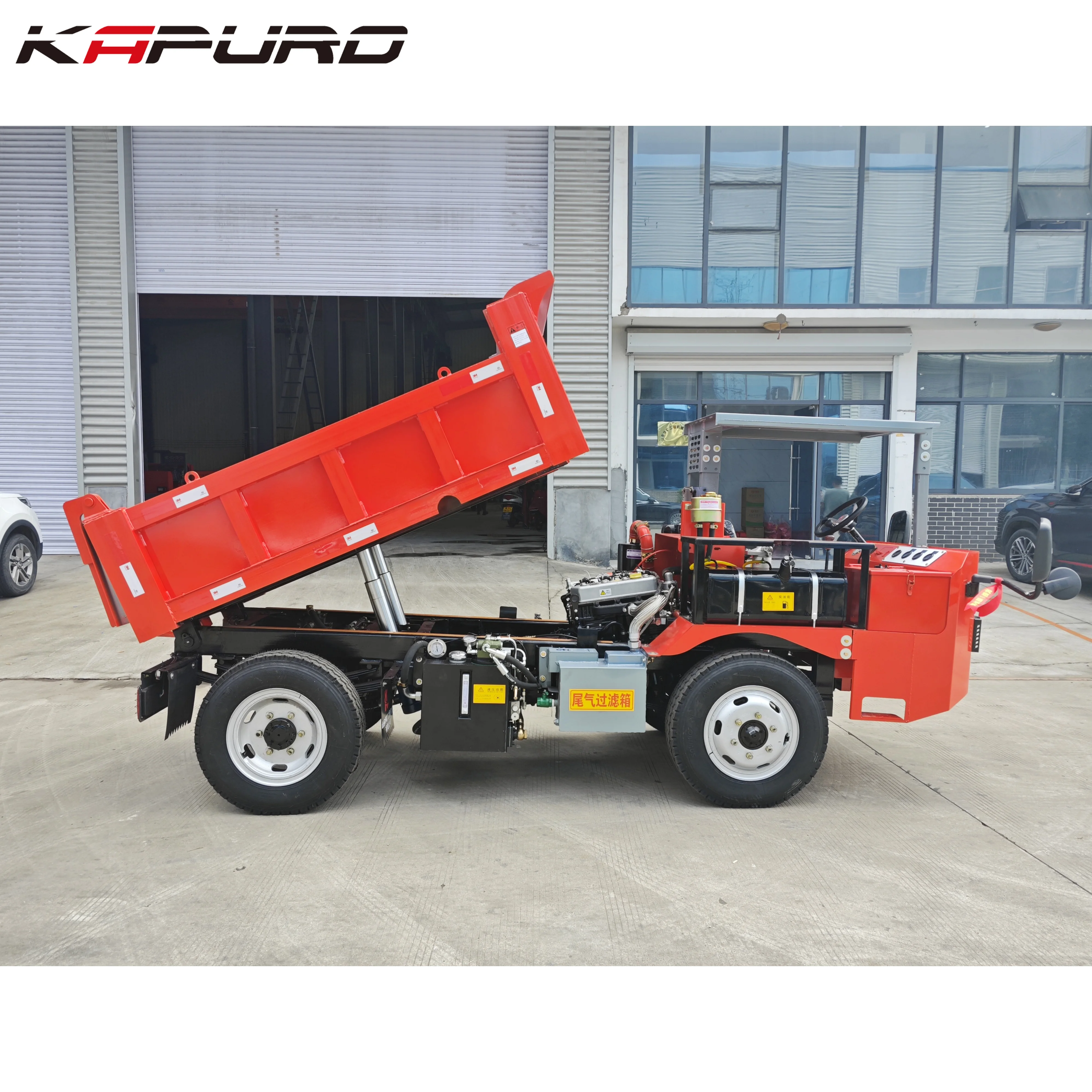 product kapuro kr 8 diesel 3600kg heavy duty mining dump truck 4x4 underground mining equipment new condition 15 year warranty tested-14