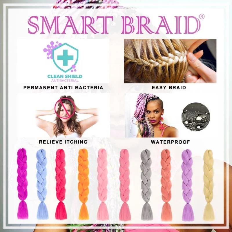 Y2k Rave Hairstyle Braids Hair Synthetic Hair Super Jumbo Hair Braids  Synthetic Yaki Texture Ombre Jumbo Braiding Hair Extensions:diy Various  Braided Hairstyles - Temu