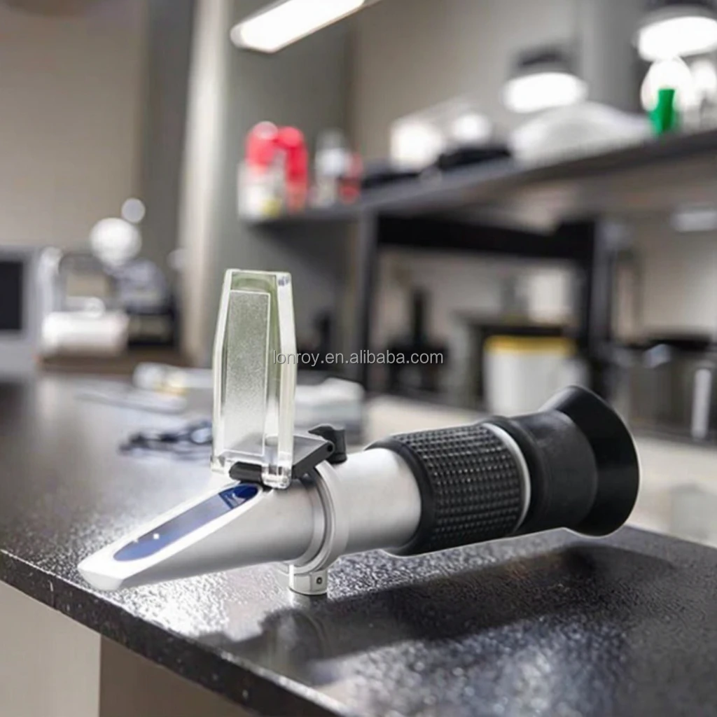 High Accuracy Saccharimeter Refractometer Brix Meter Sugar Meter Sugar Solutions Mass Fraction Measuring Machine Brix Tester
