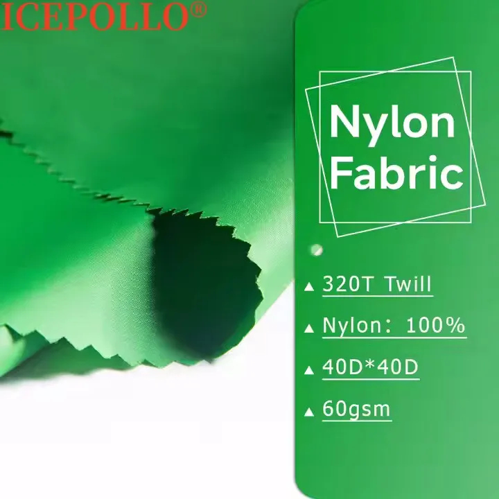 320T саржа 40D Quikdry материал 100% нейлон ткань для одежды
