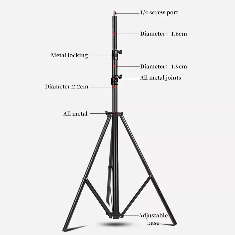 2m Tripod Stand for Phones & Camera 11 Tripod Stand for Phones & Camera | Generic 2m Tripod | Tripod Stand for Phones & Camera |