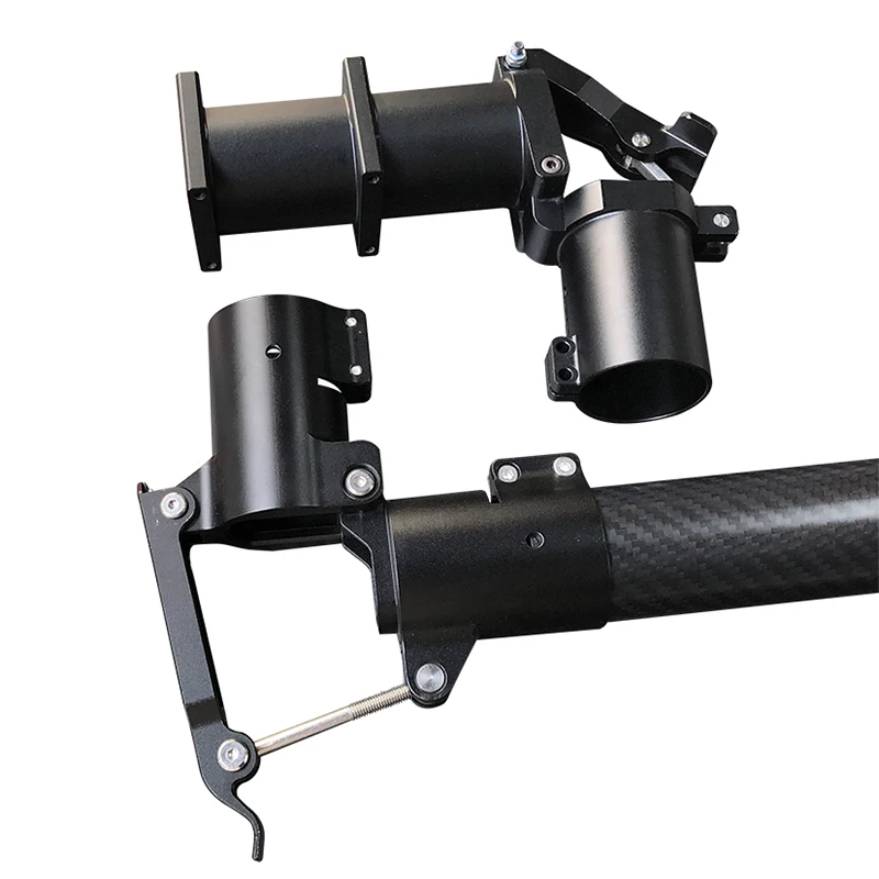 4 Tubes En Fibre De Carbone 14x16x500 Mm - Surface Mate, Pour Drone RC, Avion, Modélisme, Bricolage