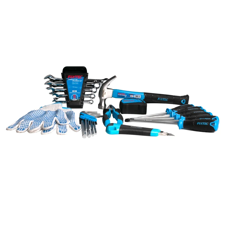 FIXTEC Hand Tools Set for Mechanics Hand Tool Set Tool Box
