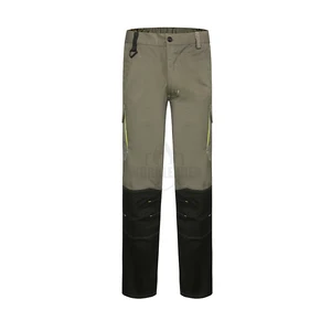 Factory Supply Workwear 100% Cotton Cargo Pants Uniform Safety Trousers Multi-Pocket Unisex Oil Gas Anti-Shrink Oeko-Tex