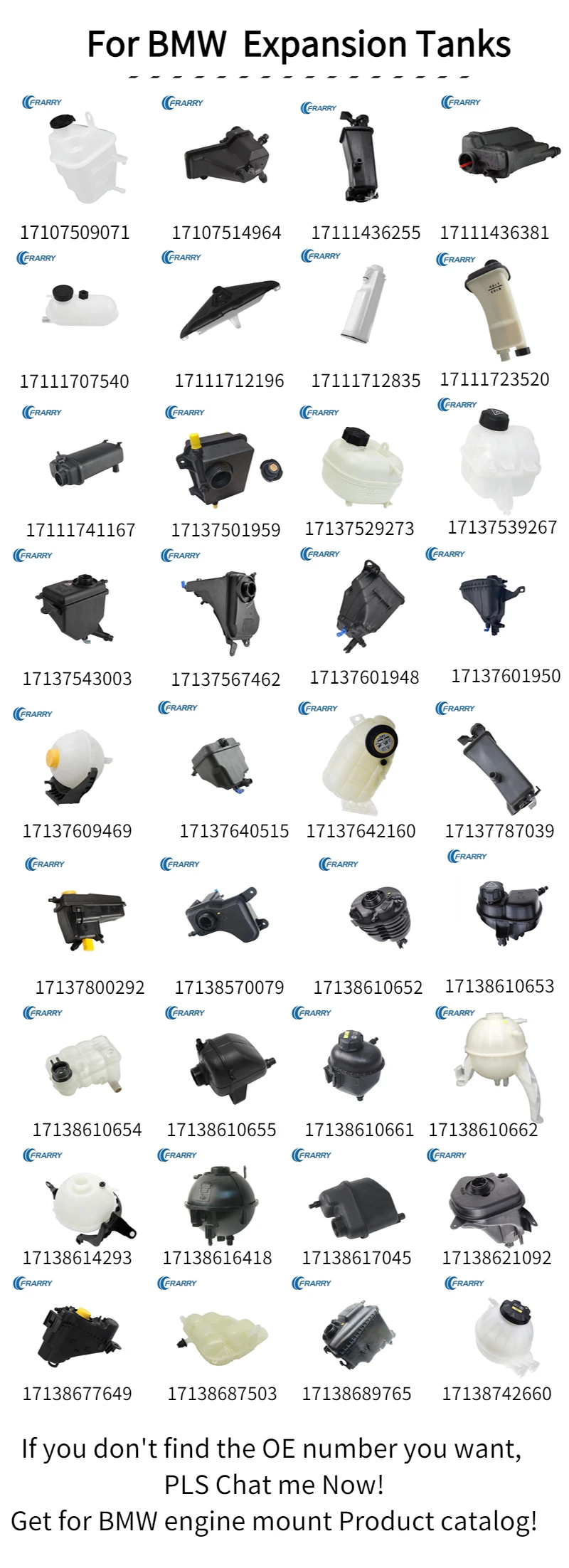 Auto Parts Engine Coolant Expansion Tank For Mini R56 Expansion Tank