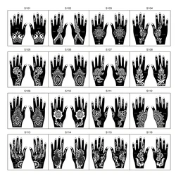 Оптовая продажа, многоразовый трафарет для татуажа