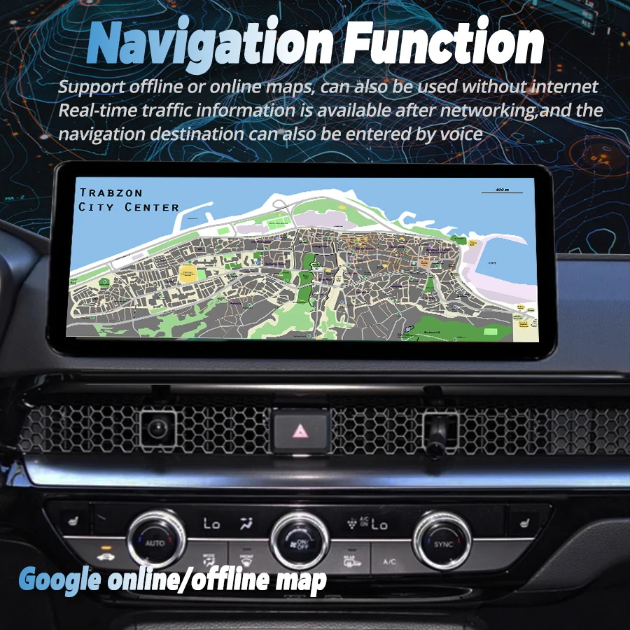 NaviRider 12.3インチ Android 13 ホンダ アコード 2023 シビック 車載