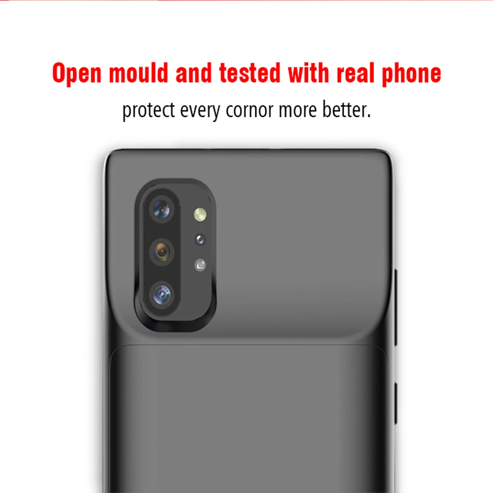 
Чехол для Samsung Power Bank 6000 мАч, чехол для аккумулятора Samsung note 10 +, чехол для мобильного телефона, зарядные устройства для Galaxy Note 10 Plus 