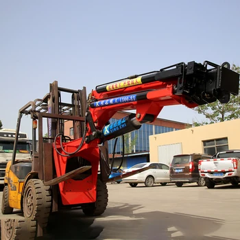 free shipping  3ton-8 ton Forklift telescopic arm lifting equipment for Forklift Attachment Jib Boom with Crane function
